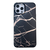 iPhone 13 Pro Max hoesje - Backcover - Softcase - Marmer - TPU - Zwart