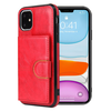 iPhone 11 Pro hoesje - Backcover - Pasjeshouder - Portemonnee - Kunstleer - Rood