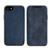 iPhone X hoesje - Bookcase - Kunstleer - Siliconen - Blauw