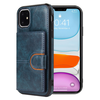 iPhone XS Max hoesje - Backcover - Pasjeshouder - Portemonnee - Kunstleer - Blauw