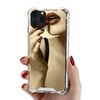 iPhone XR hoesje - Backcover - Hardcase - Spiegel - TPU - Goud