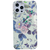 iPhone 11 Pro Max hoesje - Backcover - Softcase - Bloemenprint - Bloemen - TPU - Groen/Roze