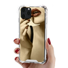 iPhone 12 Mini hoesje - Backcover - Hardcase - Spiegel - TPU - Goud