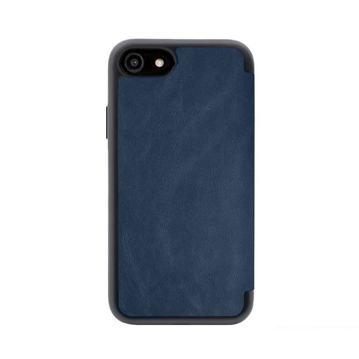 JVS Products iPhone 12 Pro Max hoesje - Bookcase - Kunstleer - Siliconen - Blauw