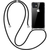 iPhone XS Max hoesje - Backcover - Flexibel - Koord - TPU - Transparant