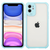 iPhone SE 2020 hoesje - Backcover - Camerabescherming - Anti shock - TPU - Transparant/Lichtblauw