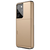 Samsung Galaxy S23 Ultra hoesje - Backcover - Hardcase - Pasjeshouder - Portemonnee - Shockproof - TPU - Goud