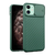 iPhone X hoesje - Backcover - Camerabescherming - TPU - Donkergroen