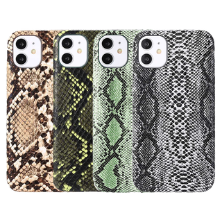 JVS Products iPhone SE 2022 hoesje - Backcover - Slangenprint - TPU - Wit