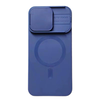 iPhone 14 Pro hoesje - Backcover - Geschikt voor MagSafe - Camerabescherming - TPU - Blauw