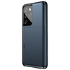 Samsung Galaxy S20 hoesje - Backcover - Hardcase - Pasjeshouder - Portemonnee - Shockproof - TPU - Marineblauw