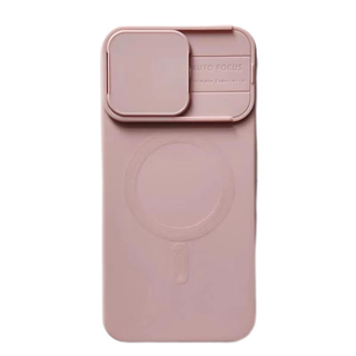 JVS Products iPhone 11 hoesje - Backcover - Geschikt voor MagSafe - Camerabescherming - TPU - Roze