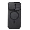 iPhone 14 Plus hoesje - Backcover - Geschikt voor MagSafe - Camerabescherming - TPU - Zwart