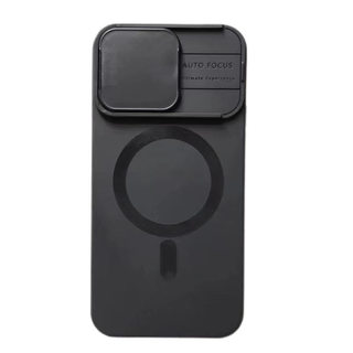 JVS Products iPhone 14 Plus hoesje - Backcover - Geschikt voor MagSafe - Camerabescherming - TPU - Zwart