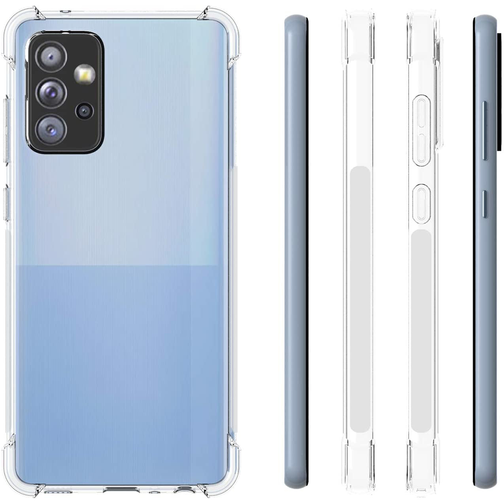 JVS Products Samsung Galaxy A51 hoesje - Backcover - Anti shock - Extra dun - Transparant