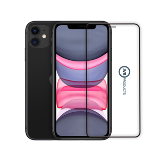 JVS Products Screenprotector geschikt voor iPhone 11 - Premium - Volledig bedekt - Edge to edge - Tempered Glass - Beschermglas - Glas - Transparant