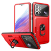 iPhone XR hoesje - Backcover - Pasjeshouder - Shockproof - Ringhouder - Kickstand - Extra valbescherming - TPU - Rood