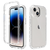 iPhone 15 hoesje -  Full body -  2 delig -  Shockproof -  Siliconen -  TPU -  Transparant