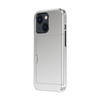 iPhone 15 Pro Max hoesje -  Backcover -  Hardcase -  Pasjeshouder -  Portemonnee -  Shockproof -  TPU -  Wit