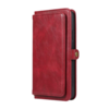 iPhone 15 Pro Max hoesje -  Bookcase -  Afneembaar 2 in 1 -  Backcover -  Pasjeshouder -  Portemonnee -  Kunstleer -  Rood