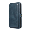 iPhone 15 Pro Max hoesje -  Bookcase -  Afneembaar 2 in 1 -  Backcover -  Pasjeshouder -  Portemonnee -  Kunstleer -  Blauw