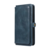 iPhone 15 Pro Max hoesje -  Bookcase -  Afneembaar 2 in 1 -  Backcover -  Pasjeshouder -  Portemonnee -  Kunstleer -  Blauw