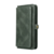 iPhone 15 Plus hoesje -  Bookcase -  Afneembaar 2 in 1 -  Backcover -  Pasjeshouder -  Portemonnee -  Kunstleer -  Groen
