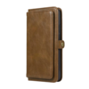 iPhone 15 Pro hoesje -  Bookcase -  Afneembaar 2 in 1 -  Backcover -  Pasjeshouder -  Portemonnee -  Kunstleer -  Bruin
