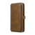 iPhone 15 Plus hoesje -  Bookcase -  Afneembaar 2 in 1 -  Backcover -  Pasjeshouder -  Portemonnee -  Kunstleer -  Bruin