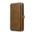 iPhone 15 Pro Max hoesje -  Bookcase -  Afneembaar 2 in 1 -  Backcover -  Pasjeshouder -  Portemonnee -  Kunstleer -  Bruin