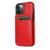 iPhone 15 hoesje -  Backcover -  Pasjeshouder -  Portemonnee -  Kunstleer -  Rood