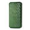 iPhone 15 Pro Max hoesje -  Bookcase -  Pasjeshouder -  Portemonnee -  Diamantpatroon -  Kunstleer -  Groen
