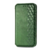 iPhone 15 Pro Max hoesje -  Bookcase -  Pasjeshouder -  Portemonnee -  Diamantpatroon -  Kunstleer -  Groen
