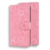 iPhone 15 Pro hoesje -  Bookcase -  Pasjeshouder -  Portemonnee -  Mandalapatroon -  Kunstleer -  Roze
