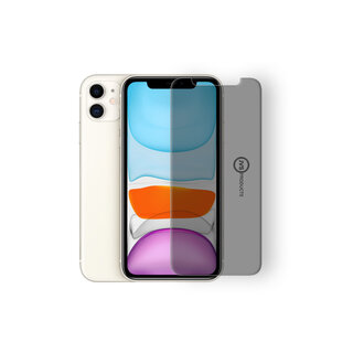 JVS Products Screenprotector geschikt voor iPhone 11 - Privacy - Tempered Glass - Beschermglas - Glas - Privacy screenprotector