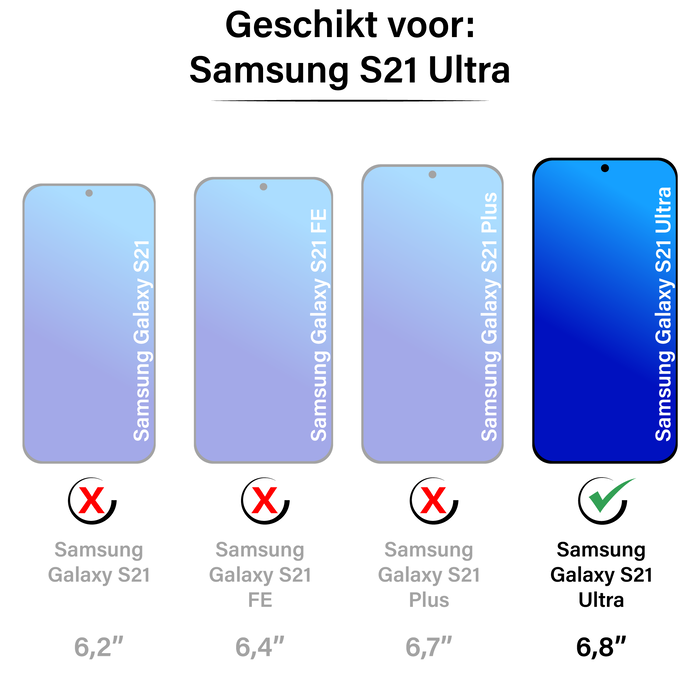 JVS Products Samsung Galaxy S21 Ultra hoesje - Bookcase - Koord - Pasjeshouder - Portemonnee - Tweekleurig - Kunstleer - Zwart/Oranje