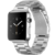 Bandje geschikt voor Apple Watch 42/44MM - Geschikt voor Series 1/2/3/4/5/6/7/8/9/SE/Ultra 1&2 - Maat One Size - Horlogebandje - Metaal - Zilver