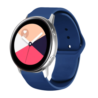 JVS Products Bandje geschikt voor Samsung Galaxy Watch 45/46MM - Geschikt voor Samsung Galaxy Watch 1/3/Gear S3 Classic/Gear S3 Frontier - Maat One Size - Horlogebandje - Siliconen - Donkerblauw
