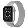 Bandje geschikt voor Apple Watch 38/40MM - Geschikt voor Series 1/2/3/4/5/6/7/8/9/SE - Maat One Size - Horlogebandje - Milanees - Zilver