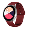 Bandje geschikt voor Samsung Galaxy Watch 45/46MM - Geschikt voor Samsung Galaxy Watch 1/3/Gear S3 Classic/Gear S3 Frontier - Maat One Size - Horlogebandje - Siliconen - Bordeaux Rood