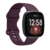 Bandje geschikt voor Fitbit Versa/Sense - Geschikt voor Fitbit Sense 1/2/ Fitbit Versa 3/4 - Maat S - Horlogebandje - Siliconen - Bordeaux Rood