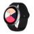 Bandje geschikt voor Samsung Galaxy Watch 40/41/42/44/45/46MM - Geschikt voor Samsung Galaxy Watch 1/2/3/4/5/6/Classic Watch 4/Watch 5 Pro/Watch 6 Classic/Watch Active/Watch Active 2 - Maat One Size - Horlogebandje - Siliconen - Zwart