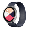 Bandje geschikt voor Samsung Galaxy Watch 45/46MM - Geschikt voor Samsung Galaxy Watch 1/3/Gear S3 Classic/Gear S3 Frontier - Maat One Size - Horlogebandje - Milanees - Donkerblauw