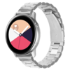 Bandje geschikt voor Samsung Galaxy Watch 45/46MM - Geschikt voor Samsung Galaxy Watch 1/3/Gear S3 Classic/Gear S3 Frontier - Maat One Size - Horlogebandje - Metaal - Zilver