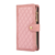 Samsung Galaxy S22 hoesje - Bookcase - Pasjeshouder - Portemonnee - Koord - Kunstleer - Roze