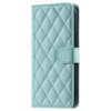iPhone 15 hoesje - Bookcase - Pasjeshouder - Koord - Kunstleer - Turquoise