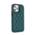 Samsung Galaxy S21 hoesje - Backcover - Pasjeshouder - Kunstleer - Groen