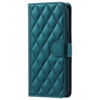 iPhone 15 Plus hoesje - Bookcase - Pasjeshouder - Koord - Kunstleer - Groen