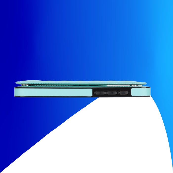 JVS Products Samsung Galaxy S23 Plus hoesje - Backcover - Pasjeshouder - Kunstleer - Turquoise