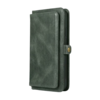 Samsung Galaxy S24 hoesje - Bookcase - Afneembaar 2 in 1 - Backcover - Pasjeshouder - Portemonnee - Kunstleer - Groen